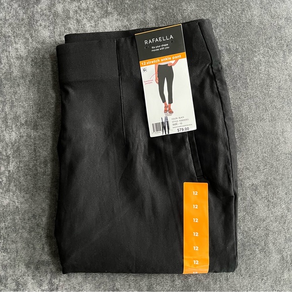 NWT Rafaella Ladies Stretch Ankle Pant Size 6 - Picture 9 of 10